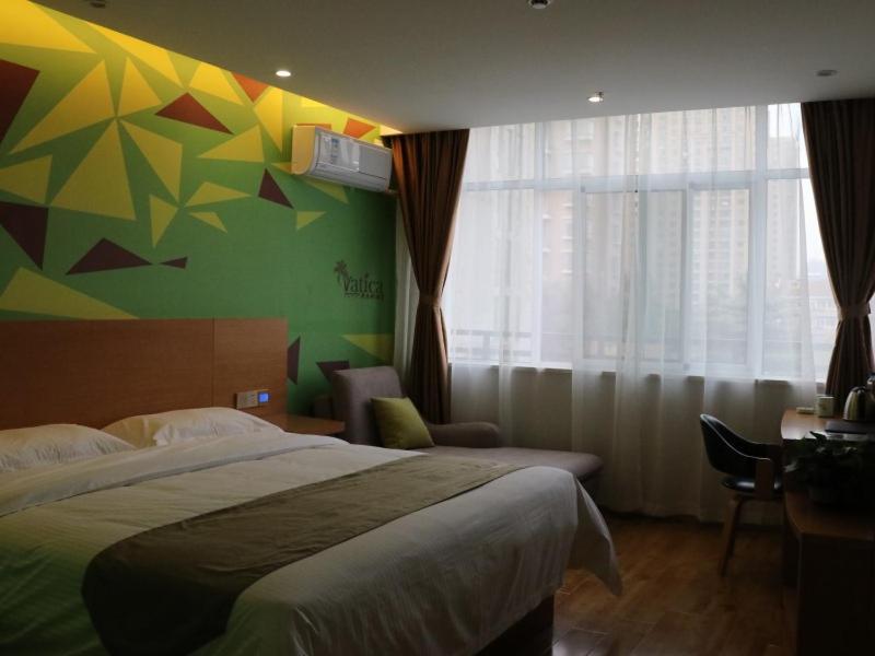 Vatica Hefei West Anqing Nongda East Gate Hotel Exterior foto